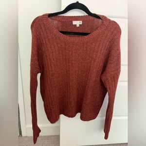 Women's Rust Sweater